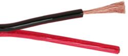 Delight Cablu difuzor 2x2.5mm OFC CCA rosu-negru transparent 1m NEXUS 20025 (20025) - sogest