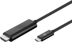 Goobay Cablu USB Type C la HDMI tata-tata 1.8m 4K GOOBAY (77528) - sogest