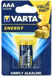 VARTA Baterii alcaline R3 AAA 2buc/blister Energy Varta (VARTA-4103/E/2B) - sogest