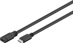 Goobay Cablu prelungitor 1m USB Type C 3.1 GENERATION 1 tata-mama 15W 5Gbit/s Goobay (45393) - sogest