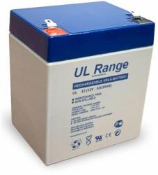 Ultracell Acumulator plumb acid Ultracell 12V 4.5Ah terminal F1 UL 4.5-12 (UL 4.5-12)