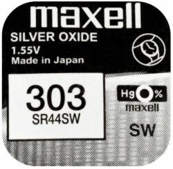 Maxell Baterie ceas Maxell SR44SW V303 AG13 1.55V oxid de argint 1buc (303-MAXELL) - sogest