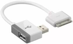 Goobay Cablu Adaptor USB A tata la USB A mama +Apple Dock 30 pini Goobay (95733)
