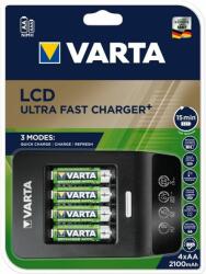 VARTA Incarcator Varta Ultra Fast Charger+ 57685 NiMH AAA AA + 4 acumulatori AA 2100mAh (VARTA-57685)