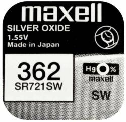 Maxell Baterie ceas Maxell SR721SW V362 SR58 1.55V oxid de argint 1buc (362-MAXELL) - sogest