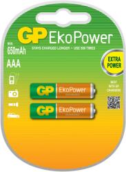 GP Batteries Set acumulatori R3 AAA 650mAh NiMH Eko 2buc/blister GP (GPRHCH63C067) - sogest