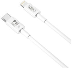 XO Cablu USB type C - iPhone Lightning 1m 3A PD20W alb XO-NB189A (XO-NB189A)