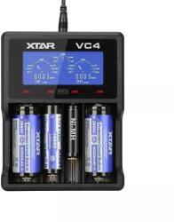 XTAR Incarcator universal LI-ION NI-MH NI-CD 1-4buc XTAR-VC4 (VC4) Incarcator baterii