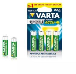 VARTA Set acumulatori AAA 1000mAh Varta 4buc (BAT0254) - sogest Baterie reincarcabila
