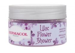 Dermacol Lilac Flower Shower Body Scrub testradír orgonakivonattal 200 g nőknek