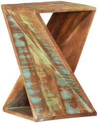 vidaXL Masă laterală, 35x35x55 cm, lemn masiv reciclat (337995)