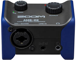 ZOOM - AMS-22 audio interfész - dj-sound-light