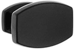 Demos Bútorfogantyú Menfi gomb Fekete matt Tulip (dem-400316)