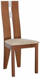 Bona Fa szék, cseresznye/bézs szövet, BONA NEW (0000301941)