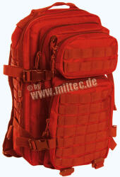 Mil-Tec Assault Pack Small hátizsák us. molle piros