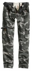 Surplus Női PREMIUM VINTAGE SLIMMY nadrág black camo