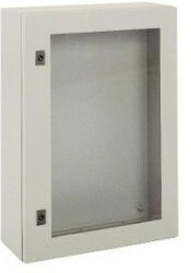Schneider Electric Spacial CRN NSYCRN54150T Falra szerelhető fém szekrény, Üvegezett ajtóval, 500x400x150, IP66, szerelőlap nélkül, Spacial CRN (Schneider NSYCRN54150T) (NSYCRN54150T)