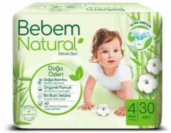 Bebem Natural pelenka (4-es) 7 - 14 kg (30 db/cs) - baby-life
