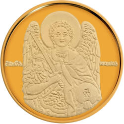 Macoins gold Златен медал Архангел Михаил