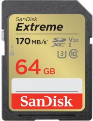 SanDisk Extreme SDXC 64GB UHS-I/U3/C10 (SDSDXV2-064G-GNCIN/121579)