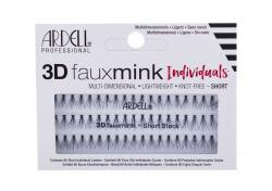 Ardell 3D Faux Mink Individuals Short gene false 60 buc pentru femei Black