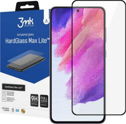 3mk Szkło hartowane HardGlass Max Lite do Samsung Galaxy S21 FE Black (Samsung Galaxy HG Max Lite S21 FE) - vexio