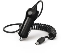 Hama Car Charger, Micro-USB, 1.2 A, black (00183253) - vexio