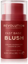 Makeup Revolution Fast Base balsam tonic pentru buze si obraji culoare Spice 14 g