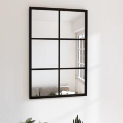 vidaXL Oglindă de perete, negru, 60 x 40 cm, metal (342205) Covor
