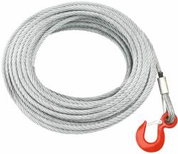 vidaXL Cablu din frînghie de sârmă 800 kg 20 m (146674)