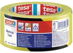 tesa 60760 33mx50 mm fekete/sárga jelölőszalag (60760-00093-15) - bestbyte