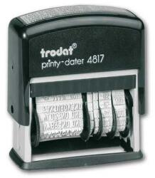 TRODAT 4817 állítható magyar szöveggel dátumbélyegző (4817-UN-FK) - bestbyte