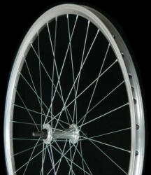 SNM SNM-Assess 26-os (559x24 mm) MTB első kerék, csavaros tengellyel, ezüst színű