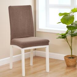 4Home Husă scaun multielastică 4Home Magic clean maro, 45 - 50 cm, set 2 buc