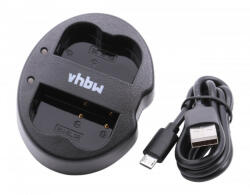 utángyártott Két csatornás utángyártott akkutöltő USB akkutöltő Nikon akkukhoz EN-EL3e Fuji NP-150 Minolta NP-400
