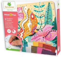 Sycomore Sycomore, Stick'n Fun, Mozaikkép-készítő, Pillangók (cre7037)