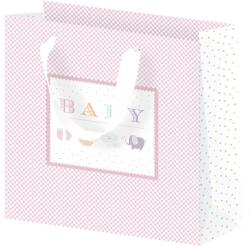 Rössler ajándéktasak (23x23x8 cm) Baby, rózsaszín (13681928000)