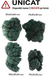  Malachit Mineral Natural Brut Congo - 74-100 x 51-81 x 38-66 mm - ( XXL ) - 1 Buc