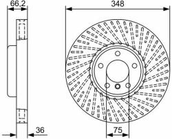 Bosch Disc frana BOSCH 0 986 479 W20 (0 986 479 W20) - automobilus