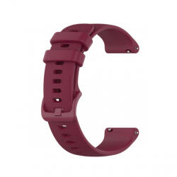 BSTRAP Silicone Land curea pentru Garmin Venu 2S, vine red (SGA008C0602)