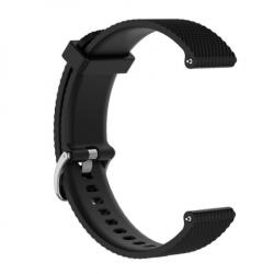 BSTRAP Silicone Bredon curea pentru Huawei Watch 3 / 3 Pro, black (SHU001C0111)