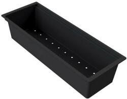 ELLECI - gyümölcsmosó kosár műanyag 418 fekete