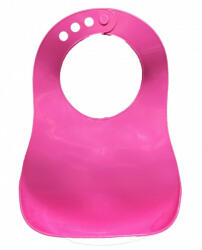  Műanyag előke - rózsaszín - babyshopkaposvar