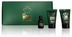 Dsquared2 Green Wood mini SET: Testápoló 25ml + edt 5ml + tusfürdő gél 25ml férfi parfüm