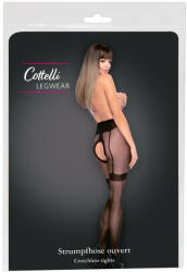 Cottelli Collection Crotchless Tights 2530317 Black 2-S