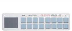 KORG KG-NPAD2WH Kompakt, ütõpados, USB MIDI-vezérlõ, fehér (KG-NPAD2WH)