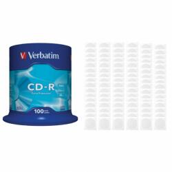 Verbatim CD-R disc Verbatim 700MB/80minute 52x spindle EXTRA PROTECTION 100 bucati cu 100 plicuri