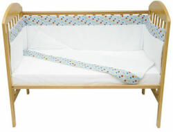 KidsDecor Set protectii patut "dansul bulinelor", kidsdecor, din bumbac - 60x120 cm