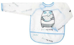  Akuku tépőzáras ujjas, fólia előke - panda