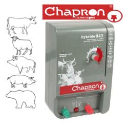 Chapron Lemenager Aparat gard electric Hybride H42 cu alimentator pentru animale domestice si salbatice, 220V/ 12V, 4.25J, Chapron (alimentator 220v inclus) (28000331)